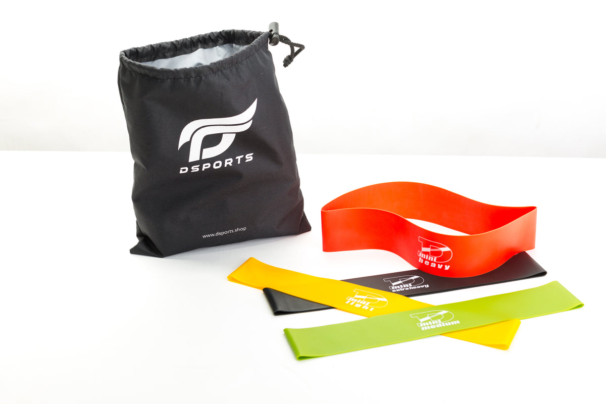Dmini Resistance Bands – 4-Level Training Set